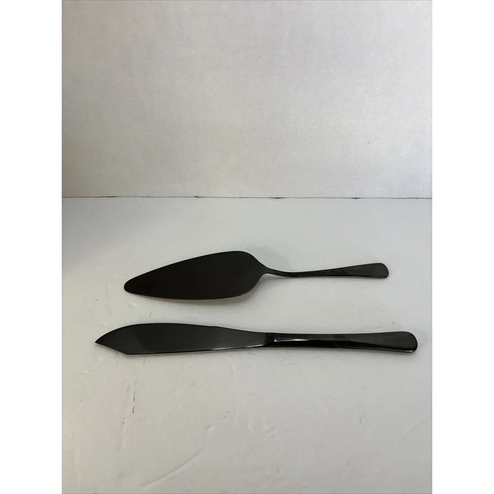 Stainless Steel Cake Serving Set - Cake Knife and Server - Cake Serving Set